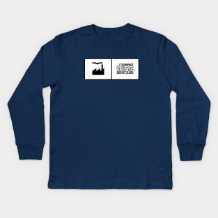 Factory Records CD Kids Long Sleeve T-Shirt